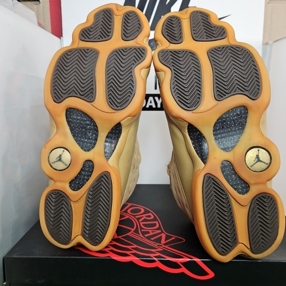 Nike Air Jordan 13 Retro Wheat 2017 Size 8 Men (9.5 Wmn) Fits Women size 9.5,  m - Picture 7 of 15